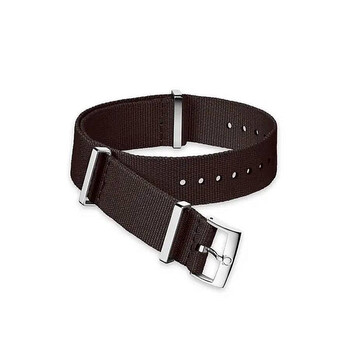 20 mm Dark Brown Nato Watch Band O031CWZ007566