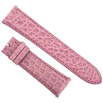 21 MM Matte Mauve Alligator Leather Strap