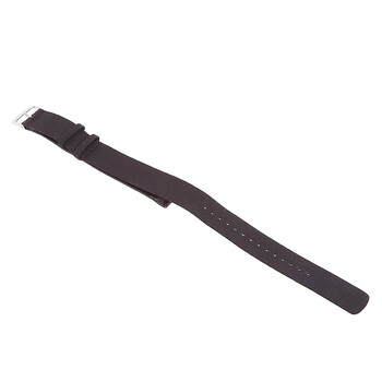 22 mm Black NATO Fabric Watch Band O031ZSZ002066