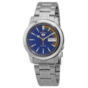 5 Automatic Blue Dial Watch SNKK27K1