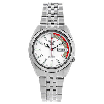 5 Automatic White Dial Watch SNK369