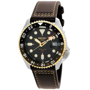 5 Sports SKX GMT Automatic Black Dial Watch SSK036