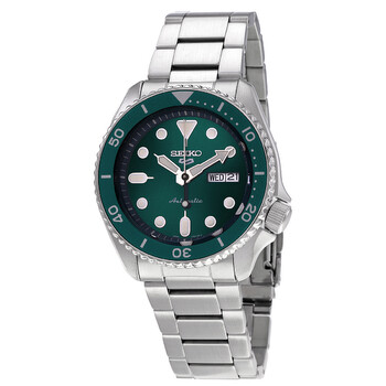 5 sports Automatic Green Dial Watch SRPD61K1