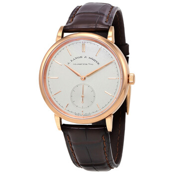 A. Lange and Sohne Saxonia Automatic Silver Dial Watch