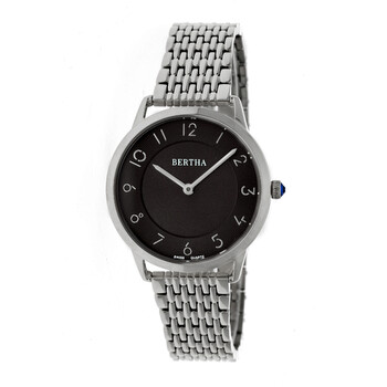 Abby Black Dial Watch BR6802