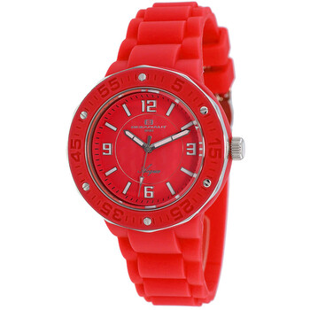 Acqua Quartz Red Dial Watch OC0225