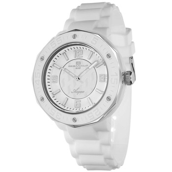 Acqua Quartz White Dial Watch OC0215