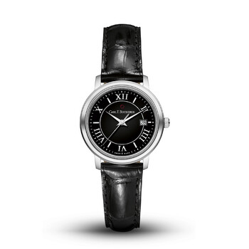 Adamavi Quartz Black Dial Watch 00.10315.08.35.01
