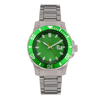 Admiralty Pro 200 Quartz Green Dial Watch GL2008F
