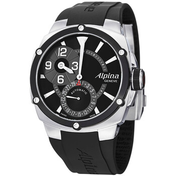 Adventure Avalanche Black Dial Rubber Strap Automatic Watch 950LBG4AE6