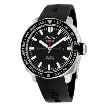 Adventure Extreme Sailing Black Dial Black Rubber Strap AL525LB4V6