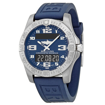 Aerospace Blue Dial Blue Rubber Watch E7936310C869BLPT