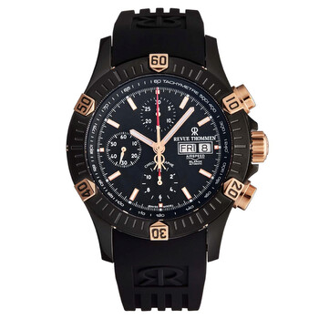 Air Speed Chronograph Automatic Black Dial Watch