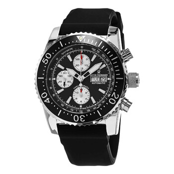 Air Speed Chronograph Automatic Black Dial Watch