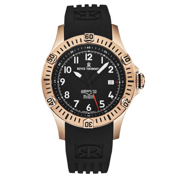 Air speed Automatic Black Dial Watch