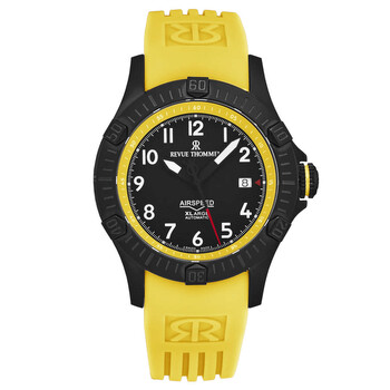 Air speed Automatic Black Dial Watch