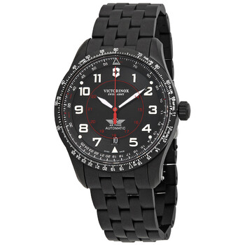Airboss Automatic Black Dial Watch