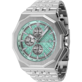 Akula Chronograph Date Quartz Turquoise  Dial Watch