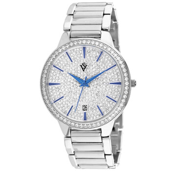 Alessia Quartz Silver Dial Watch CV0292A