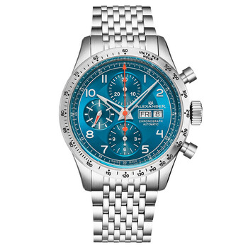 Alexander 2 Chronograph Automatic Blue Dial Watch A45002