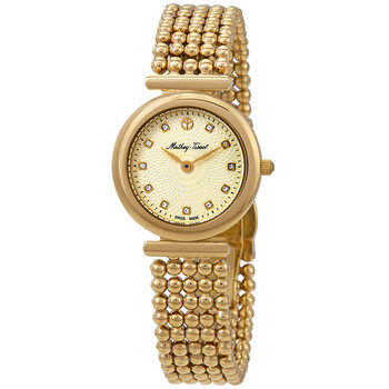 Allure Crystal Gold Dial Watch D539PDI