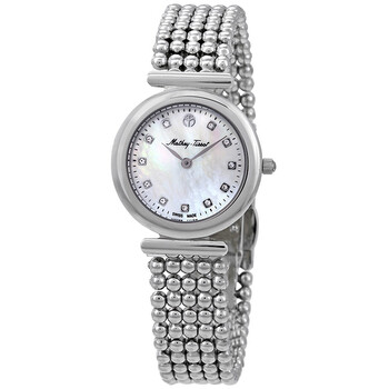 Allure Crystal Silver Dial Watch D539AI