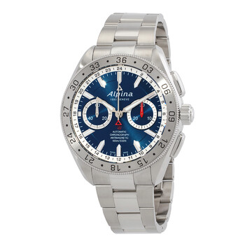 Alpiner 4 Chronograph Automatic Blue Dial Watch AL860LNS5AQ6B