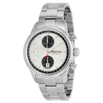 Alpiner Chronograph Automatic Silver Dial Steel Watch AL750SG4E6B
