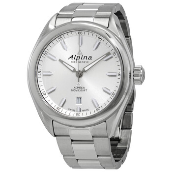 Alpiner Silver Dial Quartz Watch AL240SS4E6B