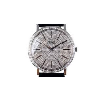 Altiplano Diamond Pave 18K White Gold Watch GOA36129