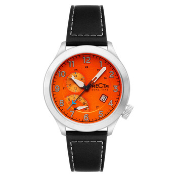 Altitude GMT Quartz Orange Dial Watch RT300708