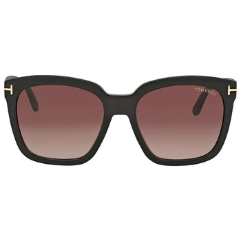 Amarra Red Gradient Square Sunglasses FT0502 01T