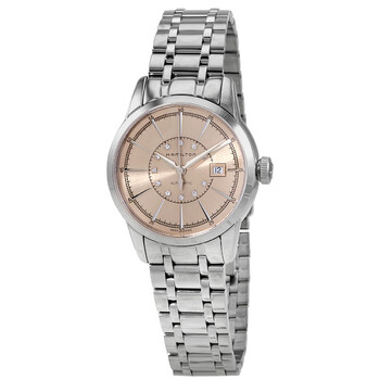 American Classic Railroad Lady Automatic Diamond Champagne Dial Watch H40405121