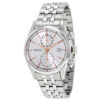 American Classic Spirit Liberty Chronograph Silver Dial Stainless Steel Watch H32416181