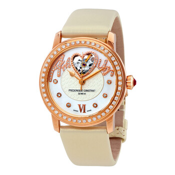 Amour Heart Beat White Dial Watch FC310SQ2PD4