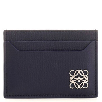 Anagram Plain Calfskin Card Holder