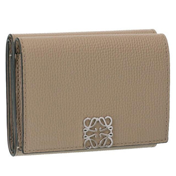 Anagram Trifold Wallet  Sand