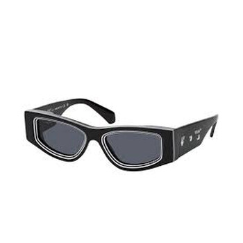 Andy Dark Grey Irregular Sunglasses OERI047 1007