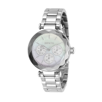 Angel GMT Mother of Pearl Dial Watch