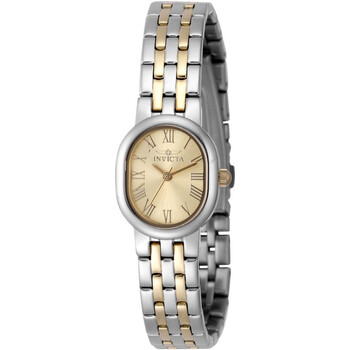 Angel Quartz Gold Dial Watch