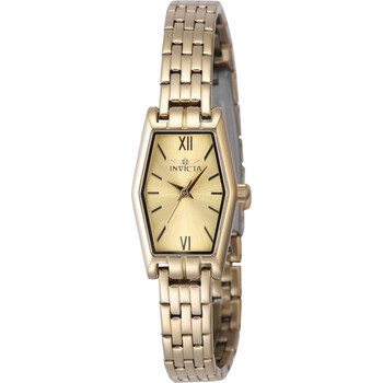 Angel Quartz Gold Dial Watch