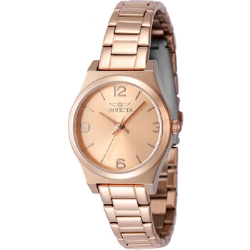 Angel Quartz Rose Gold Dial Watch