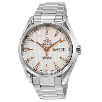 Aqua Terra CoAxial Annual Calendar Automatic Silver Dial Stainless Steel Watch 231.10.43.22.02.003