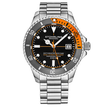 Aquadiver Automatic Black Dial Watch M13518