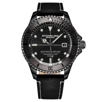 Aquadiver Automatic Black Dial Watch M17005