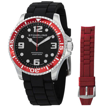 Aquadiver Black Dial Watch M15392
