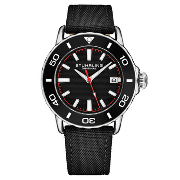 Aquadiver Quartz Black Dial Watch M17996