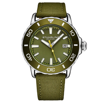 Aquadiver Quartz Green Dial Watch M18249