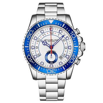 Aquadiver Quartz White Dial Watch M16735