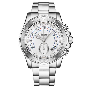 Aquadiver Quartz White Dial Watch M16749